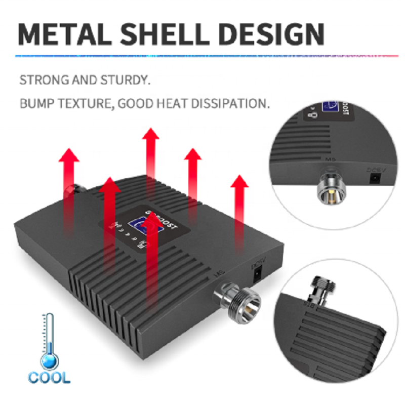 GOBOOST High Quality 850Mhz CDMA Signal Amplifier band5 2G/3G/4G Mobile Phone Signal Repeater/Booster/Amplifier
